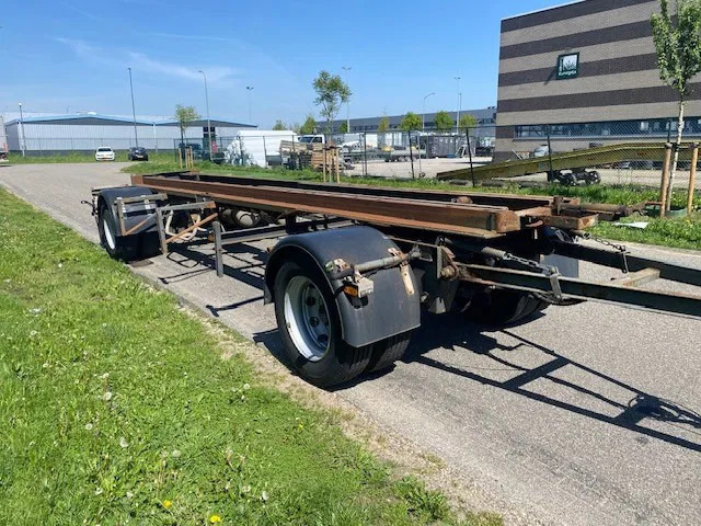 GS container aanhangen type gsaic 2000L, luchtgeveerd. 10 tons assen. - 集装箱运输车/ 可拆卸车身的拖车:图1 GS container aanhangen type gsaic 2000L, luchtgeveerd. 10 tons assen. - 集装箱运输车/ 可拆卸车身的拖车:图1