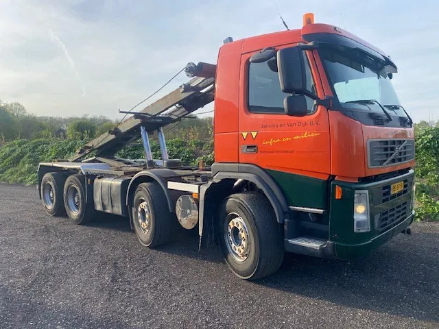 Volvo FM 440 8x4 ,containersysteem, handgeschakeld, luchtvering, naafreductie... - 光缆系统卡车:图4 Volvo FM 440 8x4 ,containersysteem, handgeschakeld, luchtvering, naafreductie... - 光缆系统卡车:图4