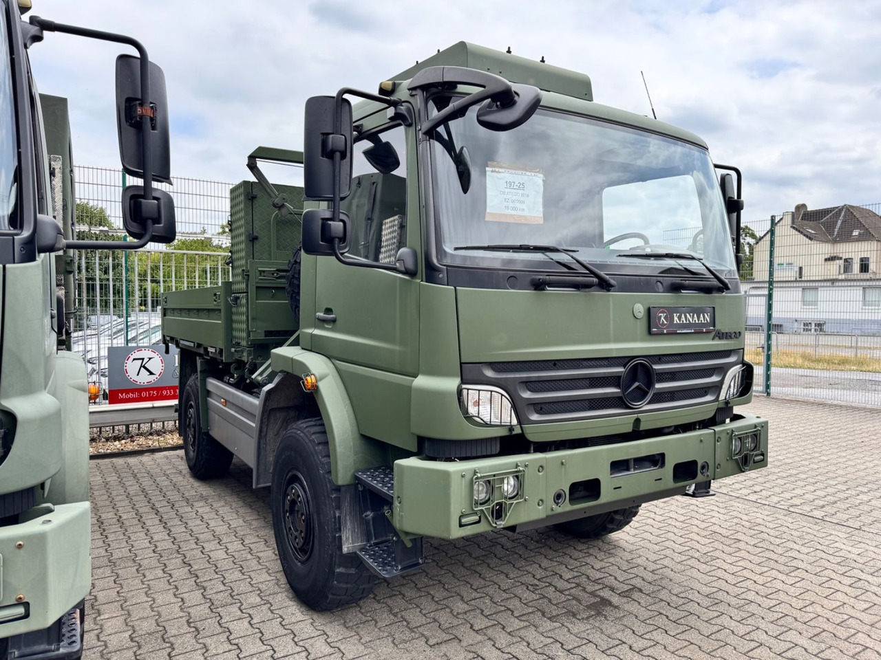 Mercedes-Benz 1018 Atego 4x4 Allrad  Camper - 平板货车:图1 Mercedes-Benz 1018 Atego 4x4 Allrad  Camper - 平板货车:图1