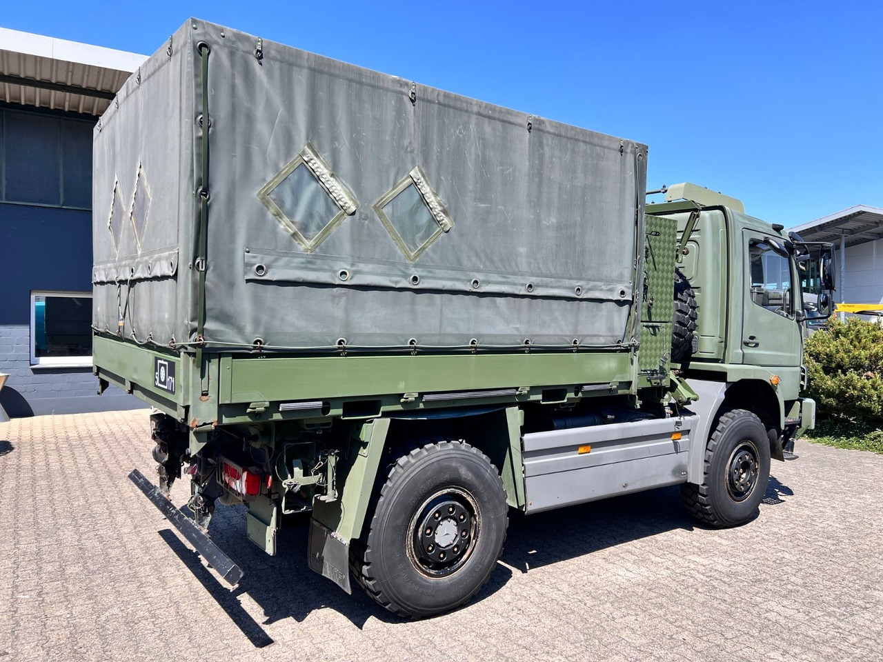 Mercedes-Benz 1018 Atego 4x4 Allrad Miltär Camper Expedition - 集装箱运输车/ 可拆卸车身的卡车:图5 Mercedes-Benz 1018 Atego 4x4 Allrad Miltär Camper Expedition - 集装箱运输车/ 可拆卸车身的卡车:图5