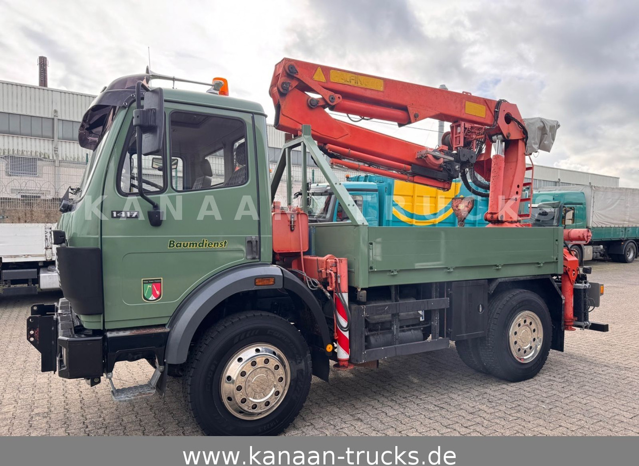 Mercedes-Benz 1417 AK Allrad Palfinger Montagekran 17,7m 64TKM - 起重车:图4 Mercedes-Benz 1417 AK Allrad Palfinger Montagekran 17,7m 64TKM - 起重车:图4