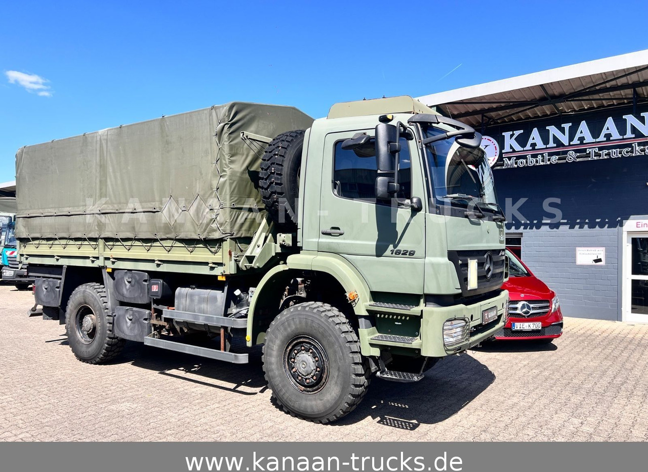 Mercedes-Benz 1829 A Axor 4x4 EX- 31 TKM Camper Expedi - 侧帘卡车:图1 Mercedes-Benz 1829 A Axor 4x4 EX- 31 TKM Camper Expedi - 侧帘卡车:图1