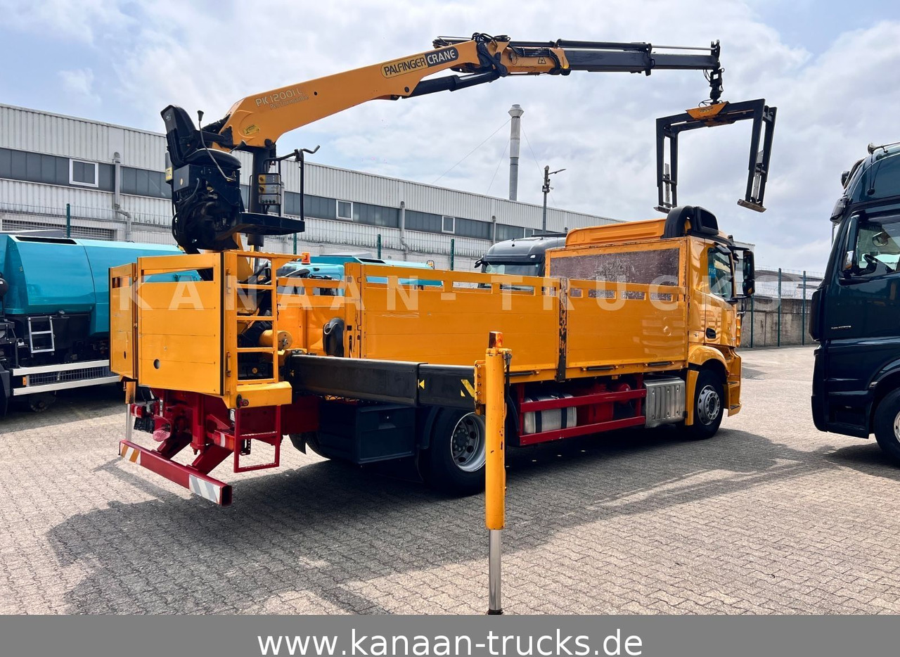 Mercedes-Benz 1845 Antos 4x2 Baustoffkran Palfinger 21001L - 起重车:图5 Mercedes-Benz 1845 Antos 4x2 Baustoffkran Palfinger 21001L - 起重车:图5