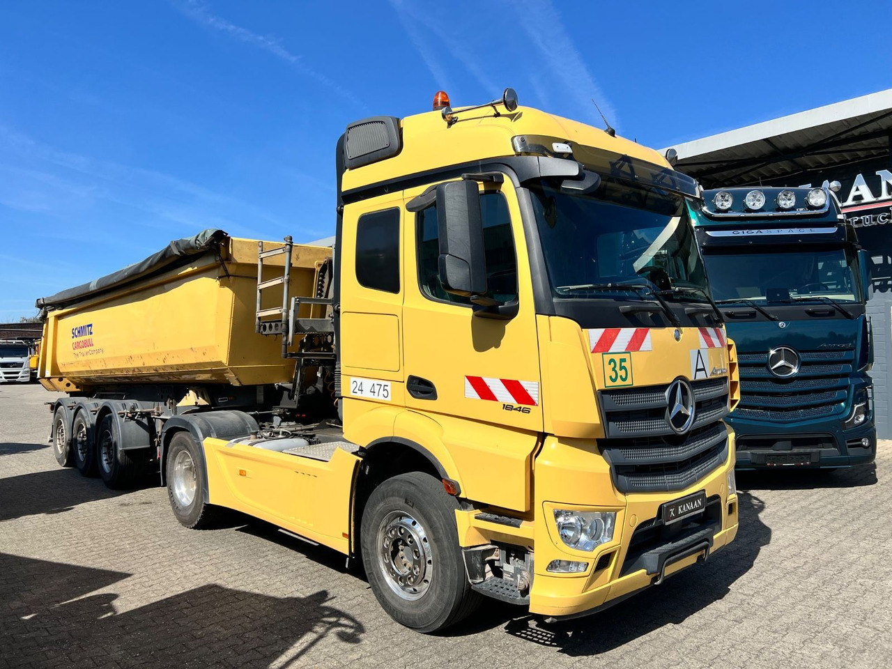 Mercedes-Benz 1846 LS Actros L StreamSpace Hydraulik - 牵引车:图1 Mercedes-Benz 1846 LS Actros L StreamSpace Hydraulik - 牵引车:图1