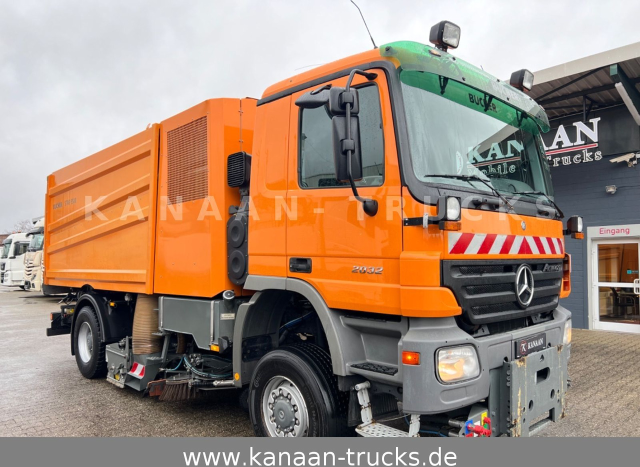 Mercedes-Benz 2032 Actros 4x4 Bucher STKF 9500 AIRPORT KLIMA - 道路清扫机:图2 Mercedes-Benz 2032 Actros 4x4 Bucher STKF 9500 AIRPORT KLIMA - 道路清扫机:图2