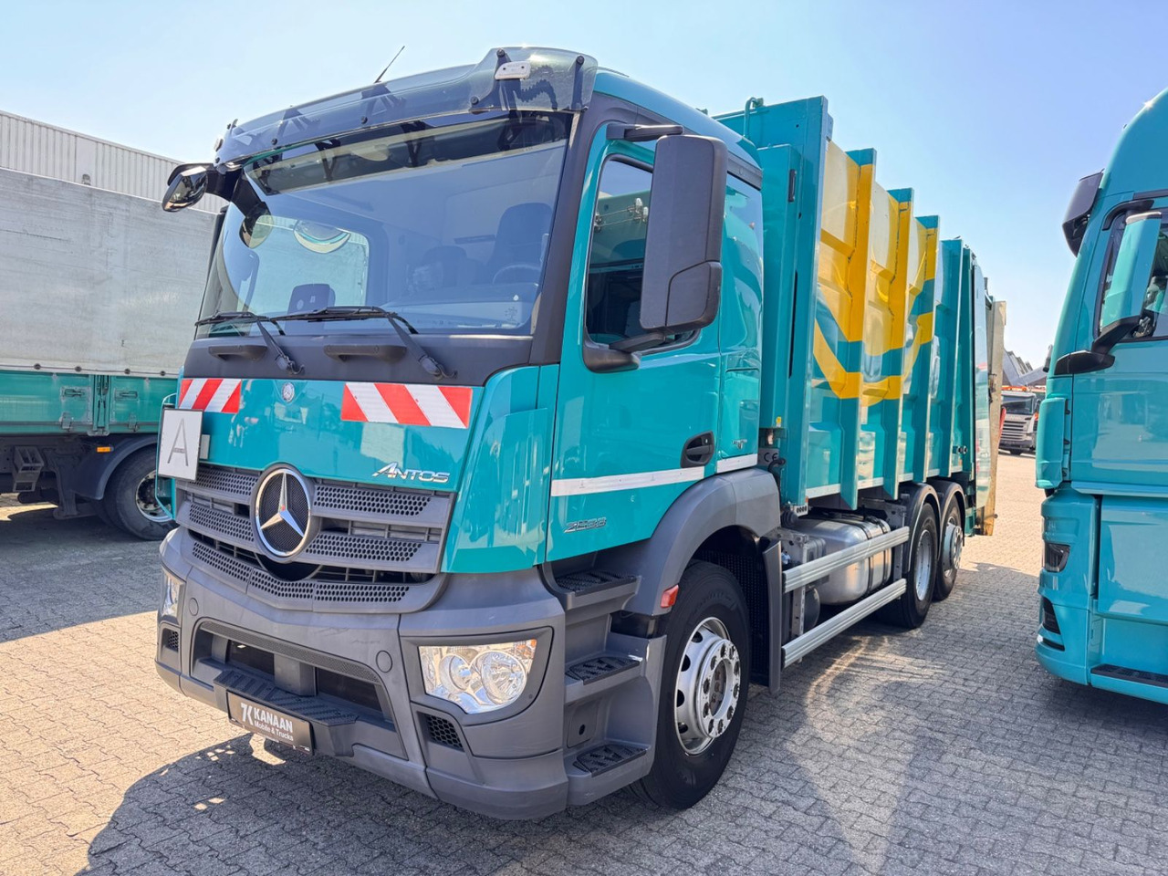 Mercedes-Benz 2533 Antos Müllwagen Zöller ATM bei 90Tkm - 垃圾车:图2 Mercedes-Benz 2533 Antos Müllwagen Zöller ATM bei 90Tkm - 垃圾车:图2