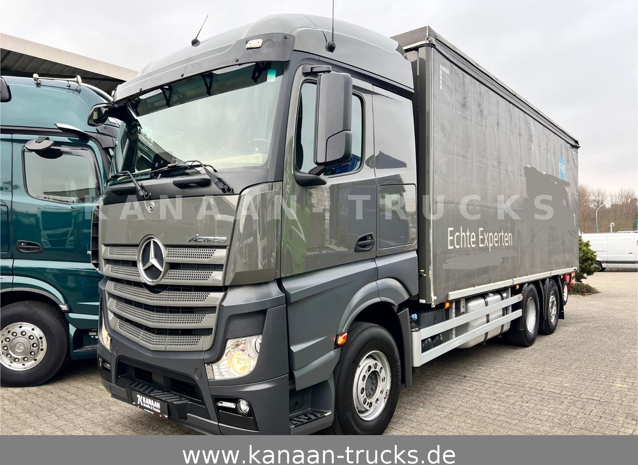 Mercedes-Benz 2548 Actros 6x2 Pritsche Moffet Mitnahme stapler - 侧帘卡车:图3 Mercedes-Benz 2548 Actros 6x2 Pritsche Moffet Mitnahme stapler - 侧帘卡车:图3