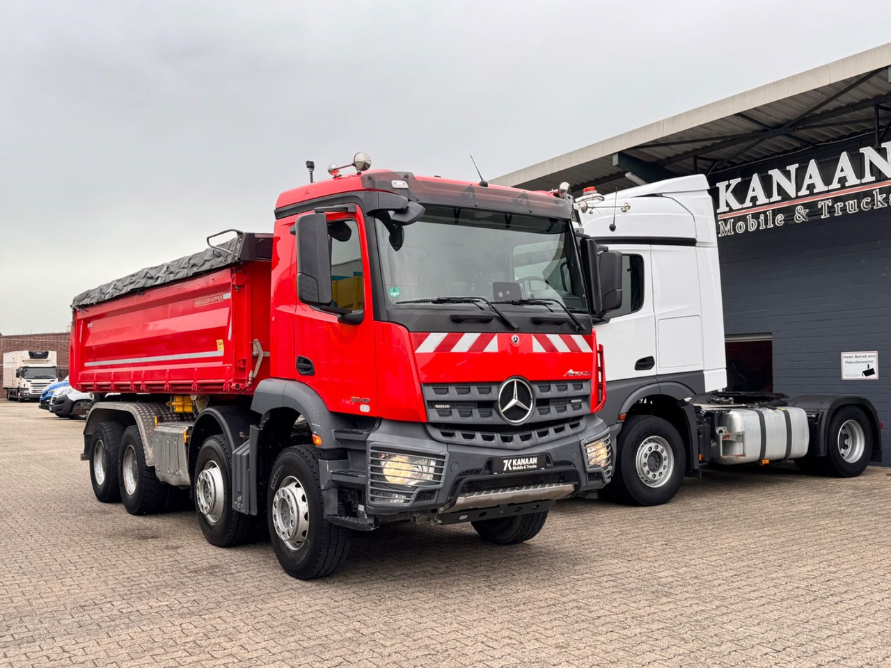 Mercedes-Benz 3246 K Arocs 8x4 Meiller Bordmatik - 翻斗车:图1 Mercedes-Benz 3246 K Arocs 8x4 Meiller Bordmatik - 翻斗车:图1