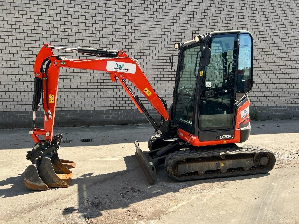 Kubota U 27-4 - 小型挖掘机:图1 Kubota U 27-4 - 小型挖掘机:图1