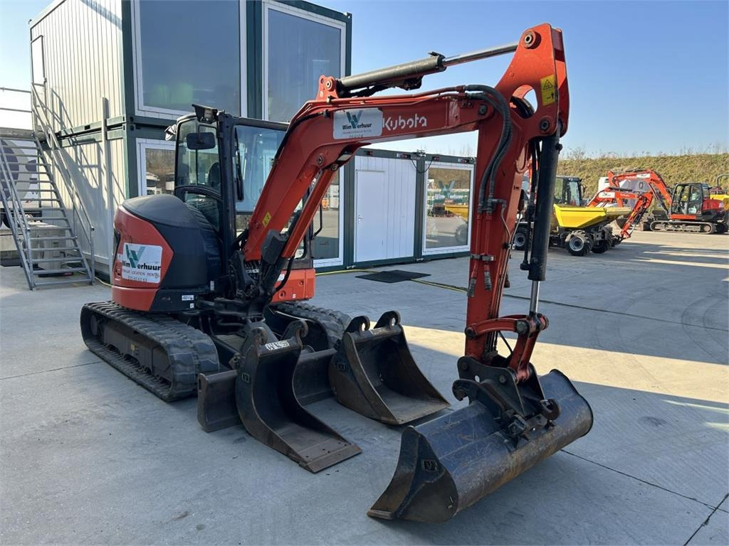 Kubota U50-5 (5016) - 小型挖掘机:图4 Kubota U50-5 (5016) - 小型挖掘机:图4